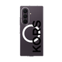 クリアケース［ MICHAEL KORS - Logo - Black ］