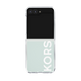クリアケース［ MICHAEL KORS - Logo - White ］