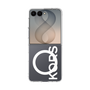 クリアケース［ MICHAEL KORS - Logo - White ］