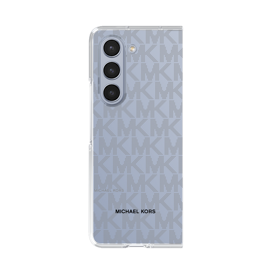 クリアケース［ MICHAEL KORS - Signiture - Clear Black ］