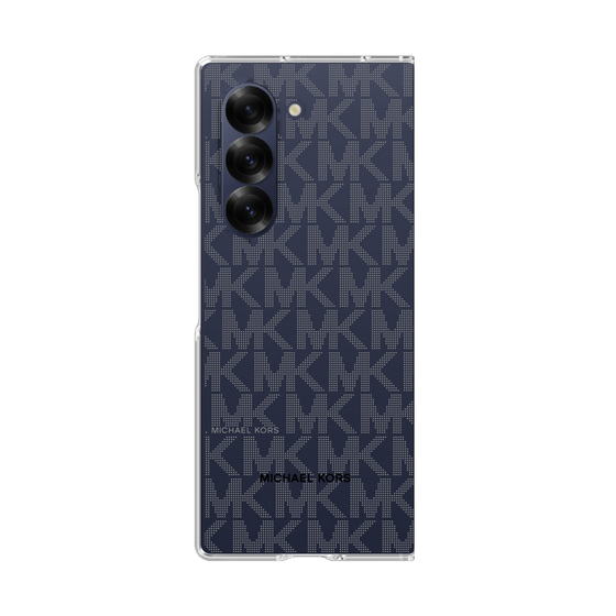 クリアケース［ MICHAEL KORS - Signiture - Clear Black ］