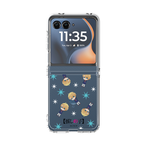 クリアケース［ 【推しの子】 - アクア - ミニキャラ総柄 ］