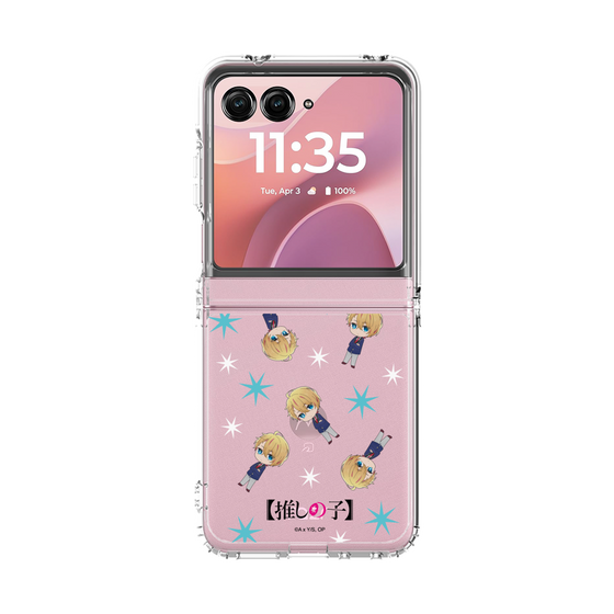 クリアケース［ 【推しの子】 - アクア - ミニキャラ総柄 ］
