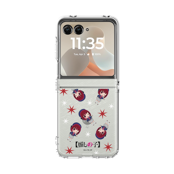 クリアケース［ 【推しの子】 - 有馬かな - ミニキャラ総柄 ］