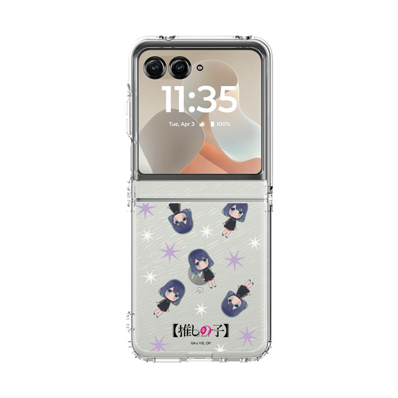 クリアケース［ 【推しの子】 - 黒川あかね - ミニキャラ総柄 ］