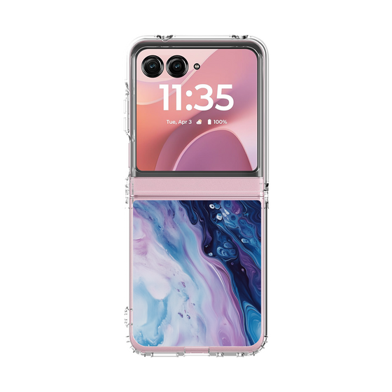 クリアケース［ Color Rain - オリジナル - Twilight Ink ］