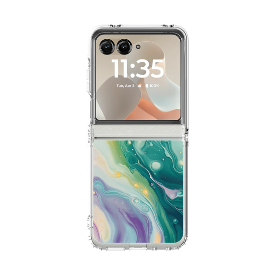 クリアケース［ Color Rain - オリジナル - Dusky Forest ］