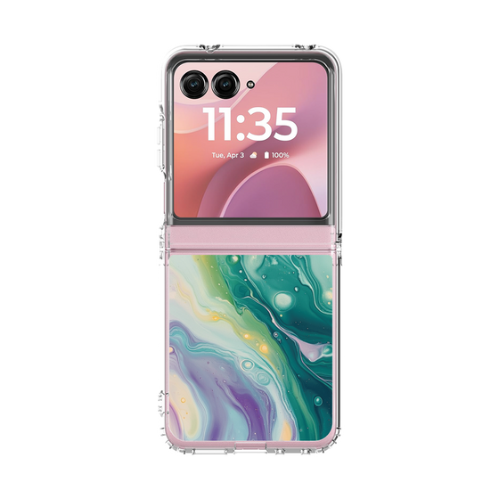 クリアケース［ Color Rain - オリジナル - Dusky Forest ］