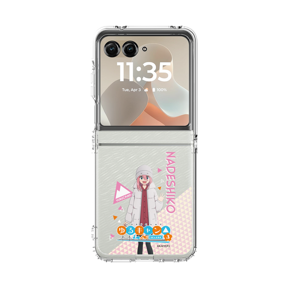 クリアケース［ 『ゆるキャン△ SEASON3』- 各務原 なでしこ - 立ち絵 ］