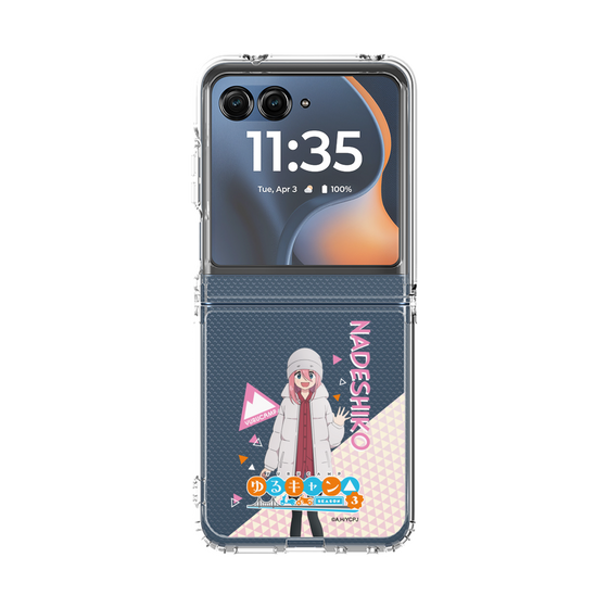 クリアケース［ 『ゆるキャン△ SEASON3』- 各務原 なでしこ - 立ち絵 ］