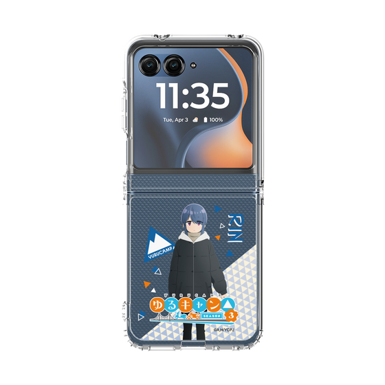 クリアケース［ 『ゆるキャン△ SEASON3』- 志摩 リン - 立ち絵 ］