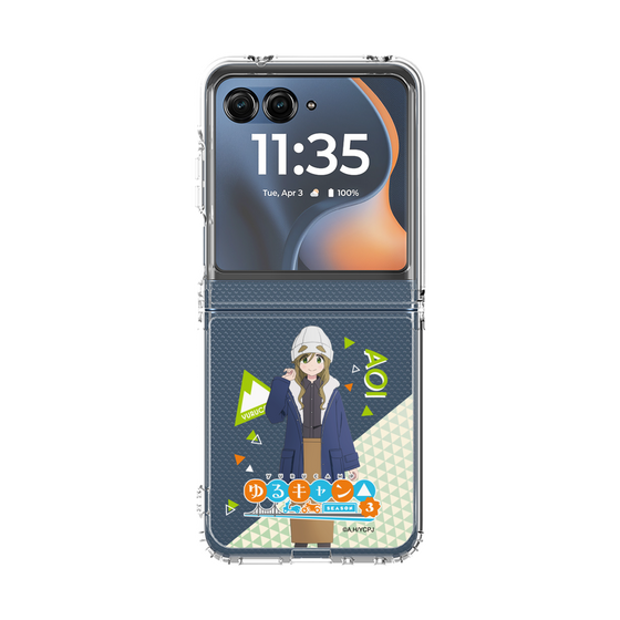 クリアケース［ 『ゆるキャン△ SEASON3』- 犬山 あおい - 立ち絵 ］