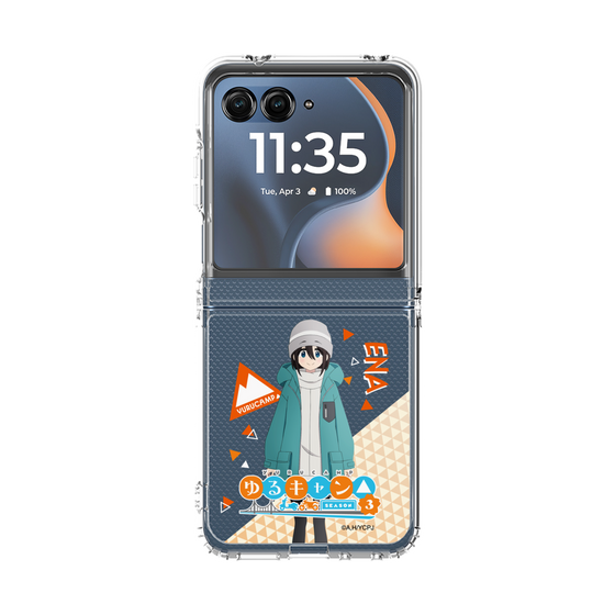 クリアケース［ 『ゆるキャン△ SEASON3』- 斉藤 恵那 - 立ち絵 ］