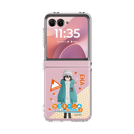 クリアケース［ 『ゆるキャン△ SEASON3』- 斉藤 恵那 - 立ち絵 ］