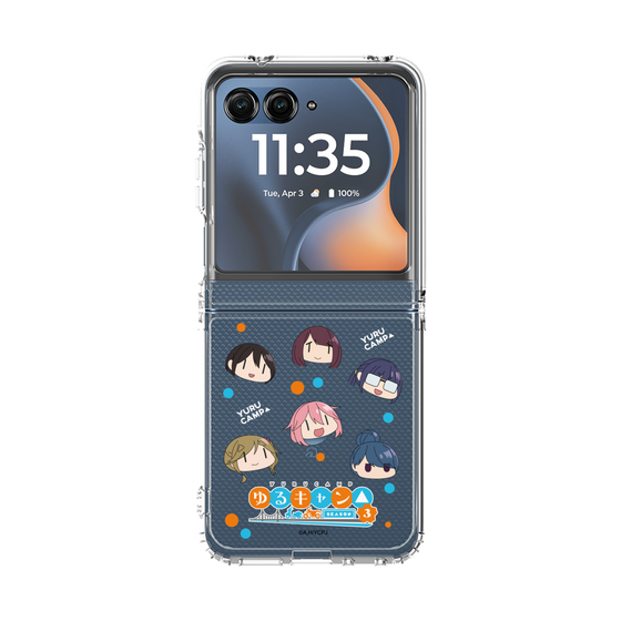 クリアケース［ 『ゆるキャン△ SEASON3』- SNSアイコン ］