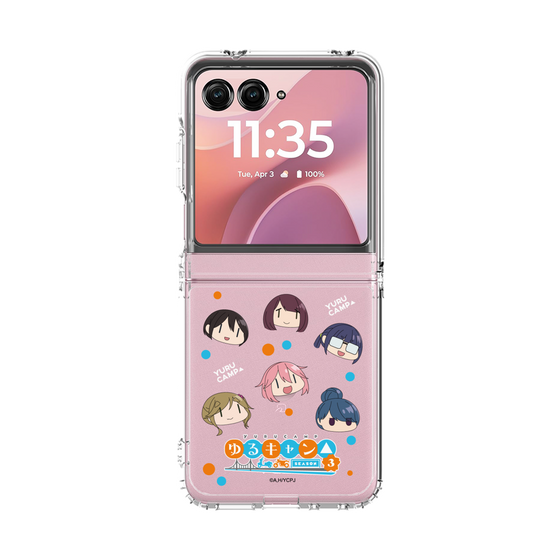 クリアケース［ 『ゆるキャン△ SEASON3』- SNSアイコン ］