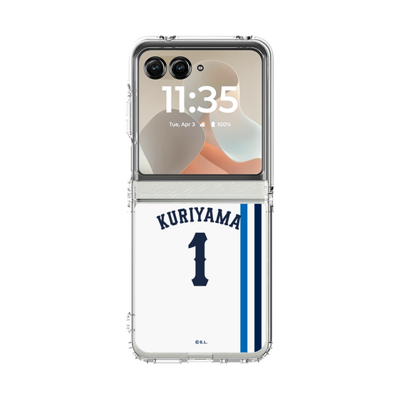 クリアケース［ 埼玉西武ライオンズ- #1 KURIYAMA - ホーム ］