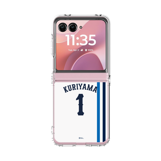 クリアケース［ 埼玉西武ライオンズ- #1 KURIYAMA - ホーム ］