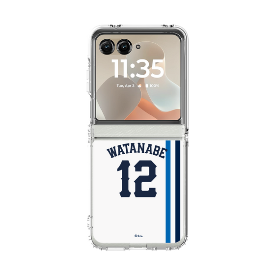 クリアケース［ 埼玉西武ライオンズ- #12 WATANABE - ホーム ］