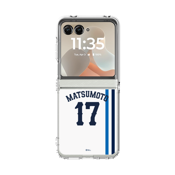 クリアケース［ 埼玉西武ライオンズ- #17 MATSUMOTO - ホーム ］
