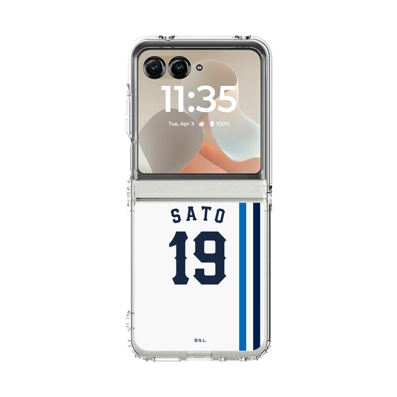 クリアケース［ 埼玉西武ライオンズ- #19 SATO - ホーム ］