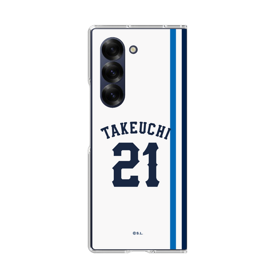 クリアケース［ 埼玉西武ライオンズ- #21 TAKEUCHI - ホーム ］