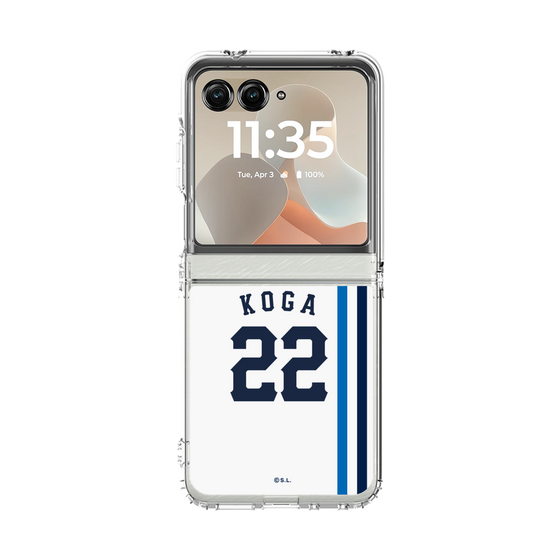 クリアケース［ 埼玉西武ライオンズ- #22 KOGA - ホーム ］