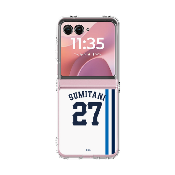 クリアケース［ 埼玉西武ライオンズ- #27 SUMITANI - ホーム ］