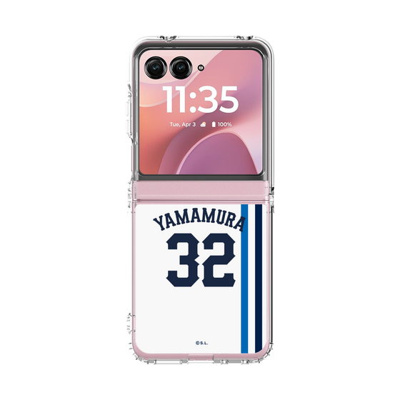 クリアケース［ 埼玉西武ライオンズ- #32 YAMAMURA - ホーム ］