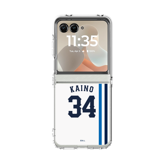 クリアケース［ 埼玉西武ライオンズ- #34 KAINO - ホーム ］