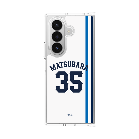 クリアケース［ 埼玉西武ライオンズ- #35 MATSUBARA - ホーム ］