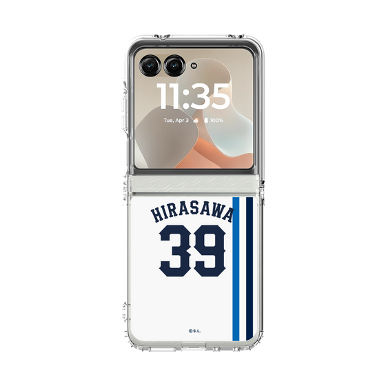 クリアケース［ 埼玉西武ライオンズ- #39 HIRASAWA - ホーム ］