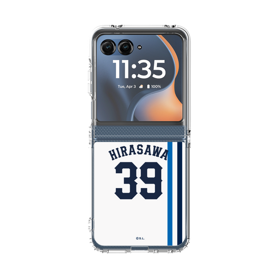 クリアケース［ 埼玉西武ライオンズ- #39 HIRASAWA - ホーム ］