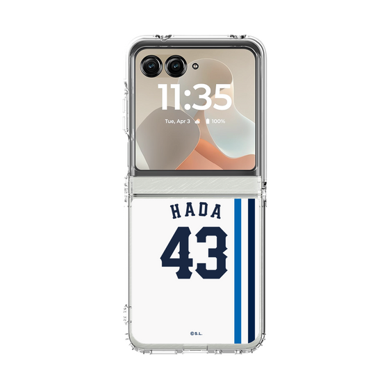 クリアケース［ 埼玉西武ライオンズ- #43 HADA - ホーム ］