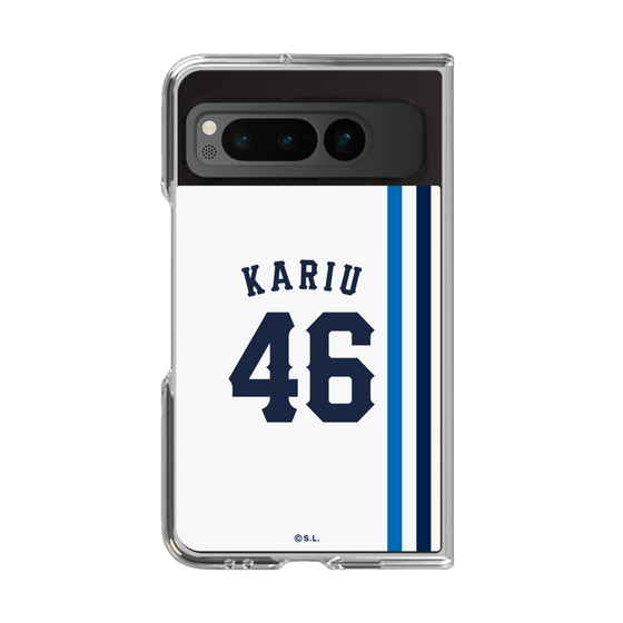 クリアケース［ 埼玉西武ライオンズ- #46 KARIU - ホーム ］