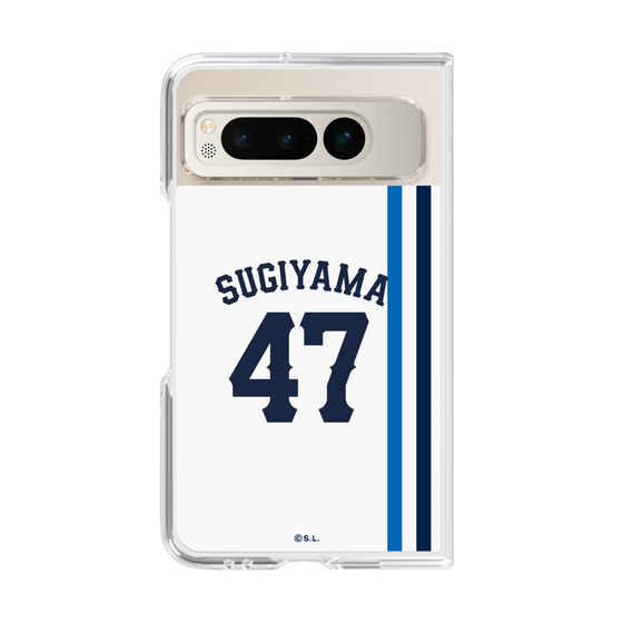 クリアケース［ 埼玉西武ライオンズ- #47 SUGIYAMA - ホーム ］