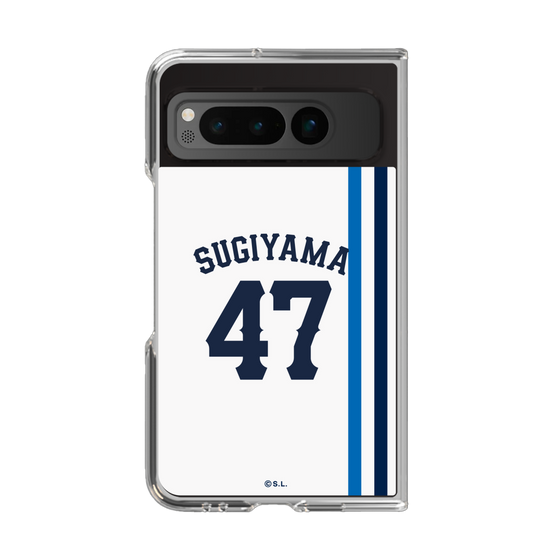 クリアケース［ 埼玉西武ライオンズ- #47 SUGIYAMA - ホーム ］