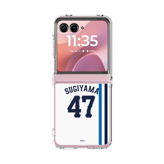 クリアケース［ 埼玉西武ライオンズ- #47 SUGIYAMA - ホーム ］