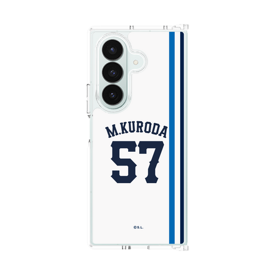 クリアケース［ 埼玉西武ライオンズ- #57 KURODA - ホーム ］
