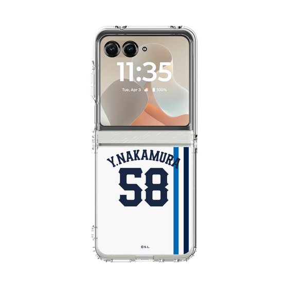 クリアケース［ 埼玉西武ライオンズ- #58 NAKAMURA - ホーム ］