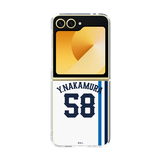 クリアケース［ 埼玉西武ライオンズ- #58 NAKAMURA - ホーム ］