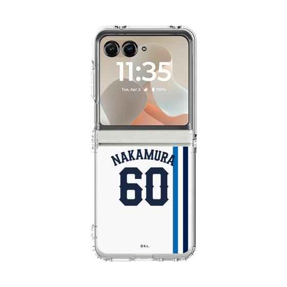 クリアケース［ 埼玉西武ライオンズ- #60 NAKAMURA - ホーム ］