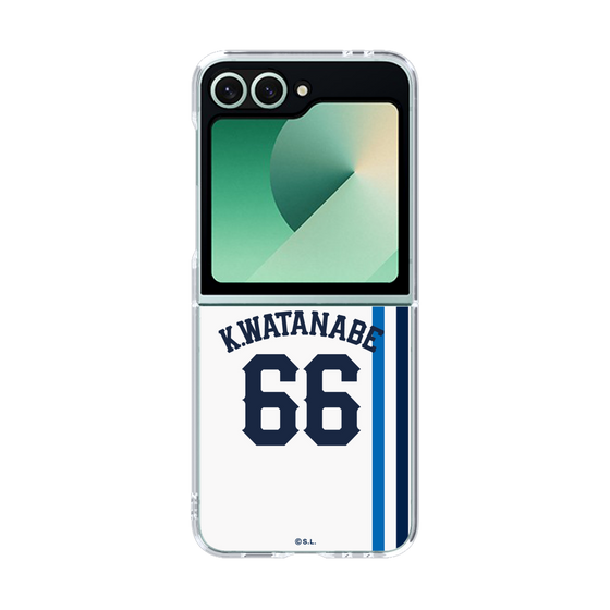 クリアケース［ 埼玉西武ライオンズ- #66 WATANABE - ホーム ］
