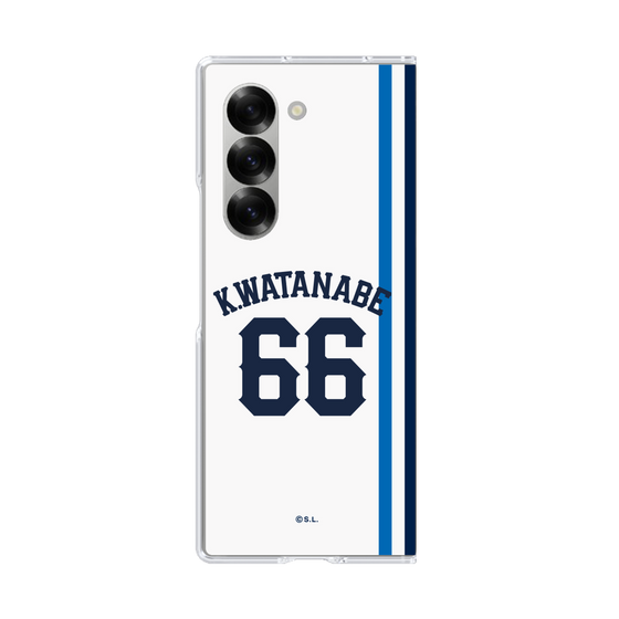 クリアケース［ 埼玉西武ライオンズ- #66 WATANABE - ホーム ］