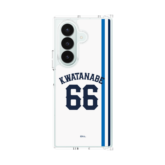 クリアケース［ 埼玉西武ライオンズ- #66 WATANABE - ホーム ］