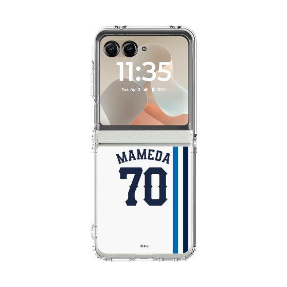 クリアケース［ 埼玉西武ライオンズ- #70 MAMEDA - ホーム ］