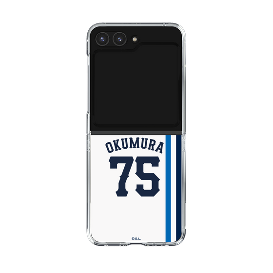 クリアケース［ 埼玉西武ライオンズ- #75 OKUMURA - ホーム ］