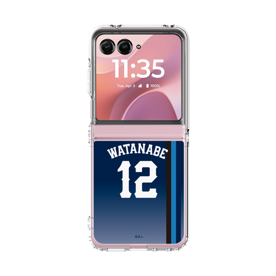 クリアケース［ 埼玉西武ライオンズ- #12 WATANABE - ビジター ］