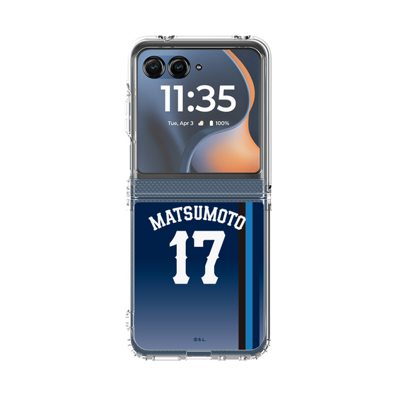 クリアケース［ 埼玉西武ライオンズ- #17 MATSUMOTO - ビジター ］