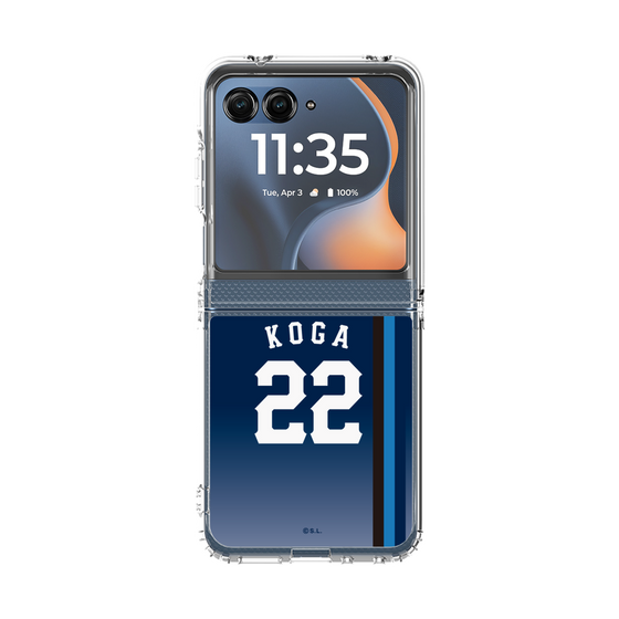 クリアケース［ 埼玉西武ライオンズ- #22 KOGA - ビジター ］